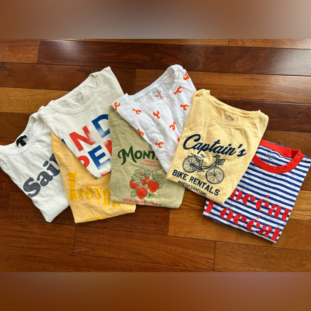 J.Crew Graphic T-Shirt Collection